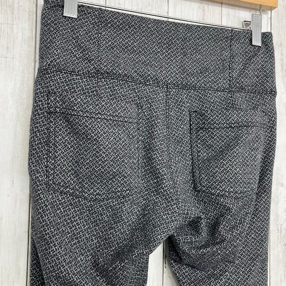 Athleta Dark Gray Mid Rise Stretch Athletic Pockets Ankle Skinny Pants Small - Picture 4 of 10